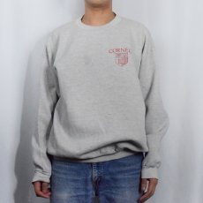 画像3: 90's Lee USA製 SUPER BLEND "CORNELL" バックプリントスウェット XL (3)