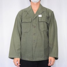 画像2: 50's U.S.ARMY ユーティリティシャツ 1st初期 SMALL (2)