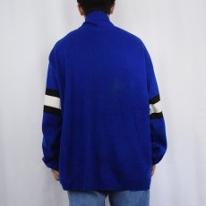 画像3: 90's Eddie Bauer EBTEK ハーフジップニットセーター XL (3)