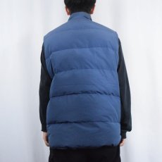 画像3: 80's Woolrich USA製 ナイロンダウンベスト NAVY L (3)