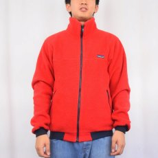 画像2: 80's Patagonia USA製 フリースジップジャケット L (2)