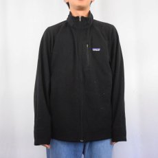 画像2: 2000's Patagonia フリースジップジャケット BLACK XL (2)