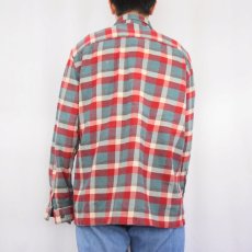 画像3: 2019FA Patagonia ORGANIC COTTON チェック柄 ヘビーネルシャツ L (3)