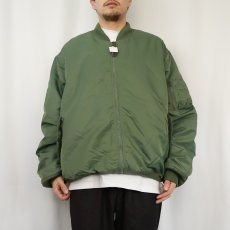 画像3: 民間品 ALPHA INDUSTRIES,INC. MA-1 フライトジャケット 3XL (3)