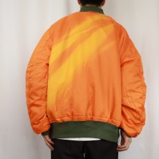 画像6: 民間品 ALPHA INDUSTRIES,INC. MA-1 フライトジャケット 3XL (6)