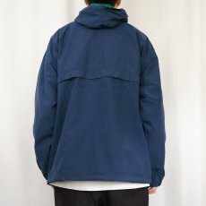 画像3: 90's GAP ナイロンアノラックパーカー NAVY L (3)