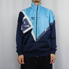 画像2: 80〜90's UMBRO 切り替えデザイン ジップジャケット M  (2)