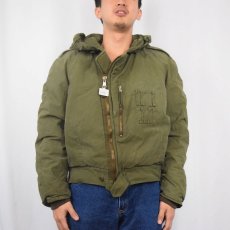 画像2: 80's CANADIAN ARMY CVC タンカースジャケット  9XLONG X LARGE (2)