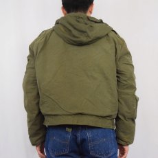 画像3: 80's CANADIAN ARMY CVC タンカースジャケット  9XLONG X LARGE (3)