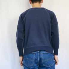 画像3: 60's FRUIT OF THE LOOM 無地スウェット NAVY MEDIUM (3)