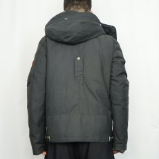 画像3: PARAJUMPERS "USAF 210 RESCUE SQUADRON" フライトジャケット BLACK LARGE (3)