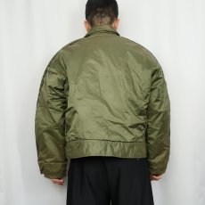 画像3: 60's U.S.NAVY A-1 Extreme Cold Weather Impermeable ライナー付き ステンシル入り デッキジャケット LARGE (3)