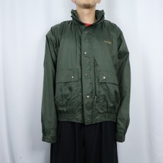 画像2: 90's Lakestream by HODGMAN ナイロンフィッシングジャケット OLIVE L (2)