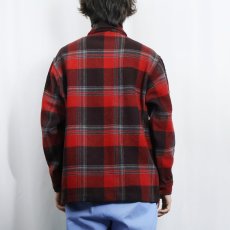 画像3: 60〜70's PENDLETON チェック柄 ウールジャケット S (3)