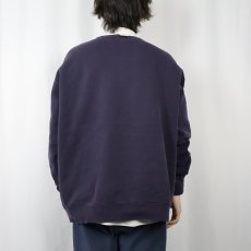 画像3: LANDS' END 無地スウェット NAVY XXL (3)