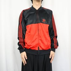 画像2: 80's adidas ATP TYPE USA製 トラックジャケット BLACK L (2)