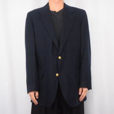 画像2: 80's PENDLETON テーラードジャケット NAVY  (2)