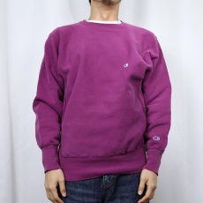 画像2: 90's Champion REVERSE WEAVE USA製 目付きスウェット L (2)