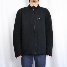 画像2: GAP ウールジップジャケット BLACK L (2)