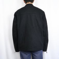 画像3: GAP ウールジップジャケット BLACK L (3)