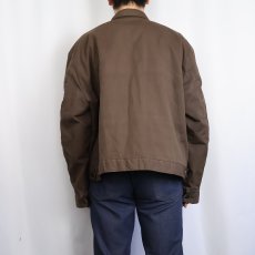 画像3: 70's 中綿入り ワークジャケット BROWN XXL REGULAR (3)