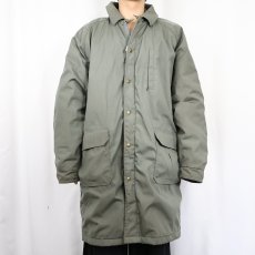 画像2: 80's L.L.Bean USA製 ストームコート KHAKI XL (2)