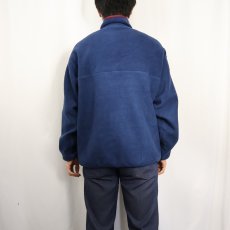 画像3: 90's Patagonia USA製 スナップT NAVY L (3)