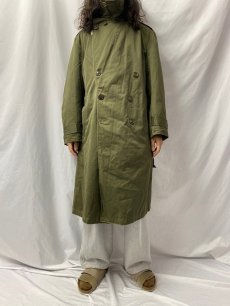 画像2: 40's U.S.ARMY OVERCOAT ライナー付き REGULAR-MEDIUM (2)