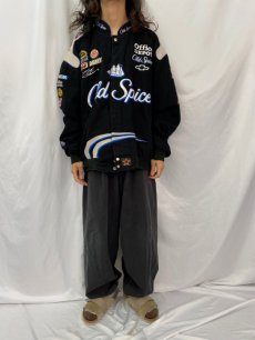 画像3: JEFF HAMILTON "Old Spice NASCAR" レーシングジャケット 3XL (3)