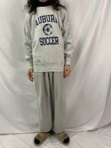 画像2: 90's Champion REVERSE WEAVE USA製 "AUBURN SOCCER" L (2)