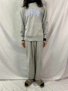 画像2: 80's Champion REVERSE WEAVE USA製 トリコタグ "MISSOURI" L (2)