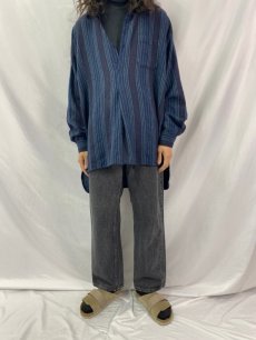 画像2: 90's Levi's 517 USA製 ブラックデニムパンツ W35 (2)