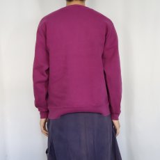 画像3: 80〜90's Champion USA製 青刺繍タグ 後期 前Vスウェット L (3)