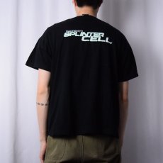 画像4: 【お客様お支払処理中】SPLINTER CELL ゲームプリントTシャツ BLACK L (4)