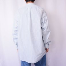 画像3: 80〜90's Ralph Lauren POLO COUNTRY マルチボーダー柄 コットンバンドカラーシャツ L (3)