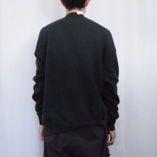 画像3: 90's Lee HEAVY WEIGHT USA製 無地スウェット BLACK XL (3)