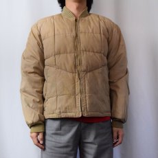 画像2: 50's COMFY OUTDOOR GARMENT キルティングダウンジャケット (2)