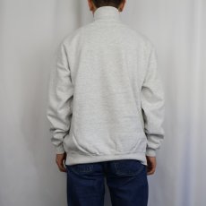 画像3: 90's RUSSELL ATHLETIC USA製 "HIGH COTTON" 前V タートルネック無地スウェット XL (3)