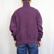 画像3: 90's RUSSELL ATHELETIC "HIGH COTTON" USA製 ハイネック 前Vスウェット XXL (3)