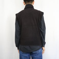 画像3: 90's POLO SPORT Ralph Lauren フリースベスト BLACK L (3)