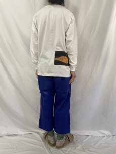 画像4: 60's SANFORIZED BOATSAIL CLOTH サイドラインワークパンツ W31 (4)