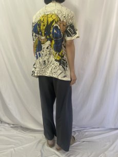 画像4: 90's MARVEL "WOLVERINE" USA製 キャラクターTシャツ XL (4)