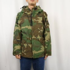 画像2: 90's U.S.MILITARY ECWCS ウッドランドカモパーカ MEDIUM X-SHORT (2)