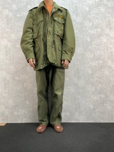 画像2: 50's U.S.ARMY M-51 フィールドジャケット パッチ付き REGULAR-MEDIUM (2)