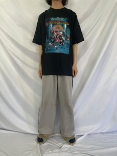 画像2: 90's Das Schwarze Auge ゲームイラストTシャツ XL (2)