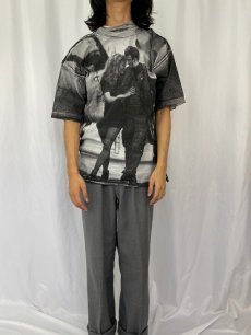 画像2: 手刷り 大判フォトプリントTシャツ ONESIZE (2)