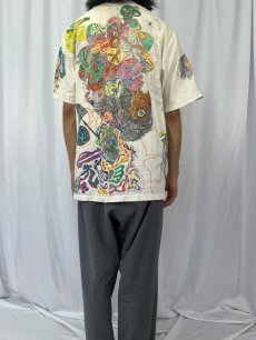 画像5: 80〜90's USA製 ハンドペイント Tシャツ XL (5)