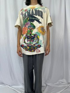 画像3: 80〜90's USA製 ハンドペイント Tシャツ XL (3)