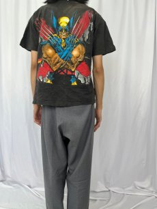 画像5: 90's MARVEL "WOLVERINE" USA製 キャラクターTシャツ XL (5)