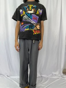 画像3: 90's MARVEL "WOLVERINE" USA製 キャラクターTシャツ XL (3)